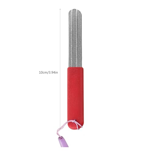 2Pcs Fish Hook Sharpener Grinding Stone Portable Hook Grinding Tool Double Sided Fishing Hook Sharpening File