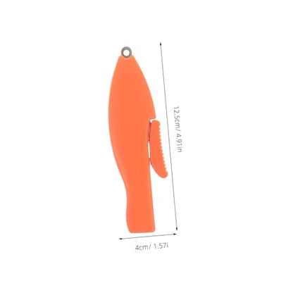 Totority Retractable Fish Scissors Telescopic Braid Cutters for Cutting Fishing Gear Stainless Steel Scissors for Anglers