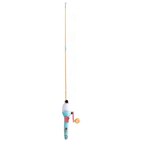 Shakespeare Youth Fishing Reel and Rod Combo - color: Disney Moana Beginner