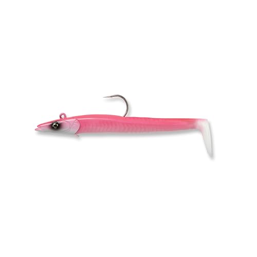 Savage Gear Sandeel - color: Pink/White, size: 7 in - 2 1/3 oz