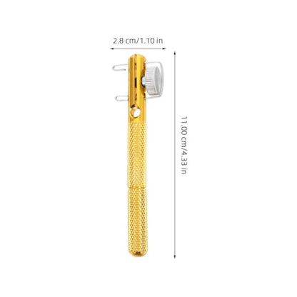 INOOMP Portable Hand Operated Fishing Knot Tying Tool Hook String Knotter Device for Snell and Bass Hooks Easy to Use Line Tyer with High Tension Strength Random Color Random Color