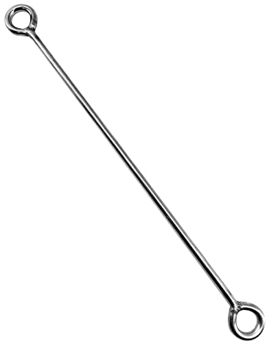 SPEARFISHING WORLD Speed Needle Fish Stringer Ring for Buoy and Float Line – Stainless Steel 11 Inches Long