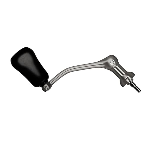 Fishing Reel Handle Grip Double/Single Rockers Arm Screw-in Handle Grips Fishing Rod Power Handle for Baitcasting Reel