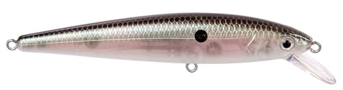 Strike King KVD Jerkbait 2 Hook - color: Green Gizzzard Shad, size: 4.5 in, 3/8 oz