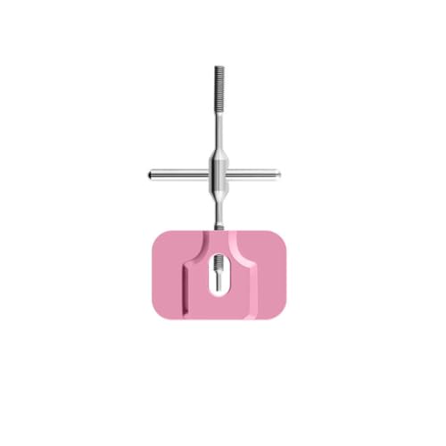 Aluminum Alloy Fishing Reel Maintenance Tool Kit with Bearing Pin Remover, Pink