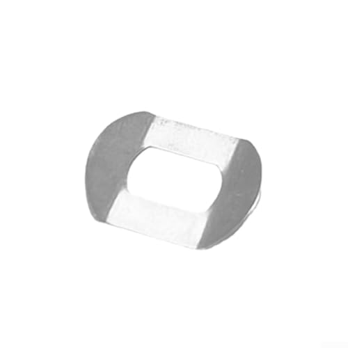 Fishing Reel Handle Washer 8x5mm Metal Insulation Part for Water Drop Wheel Rocker Arm Repair Accessory Silver 20/10 Pack (20pcs) - size: 20pcs