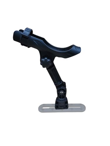 Brocraft Power Lock Rod Holder with Fishing Kayak Track Adaptor/Kayak Track Rod Holder - color: Extender