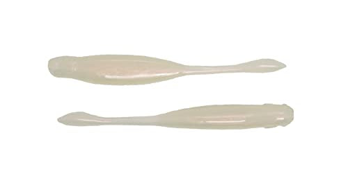 X Zone Lures Hot Shot Minnow Lures for Bass and Walleye, Infused with X Zone Scent Formula, 3.25" (8 Pack) - color: Ghost Shad