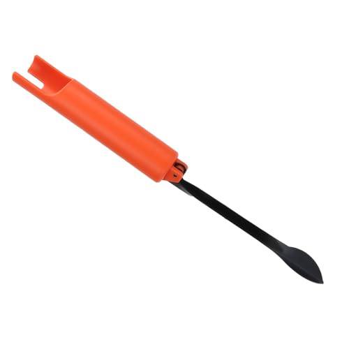 Fishing Rod Holder with Ground Spike Universal 3.8cm Diameter ABS/Stainless Steel Pole Stand for Bank & Shore Fishing (46cm Extended, 24cm Folded)‌