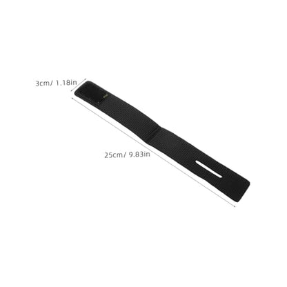 10pcs Fishing Rod Keeper Straps Elastic Anti-Slip Casting Rod Bands Green 30x250mm Fishing Storage Tie for Outdoor Boat Use