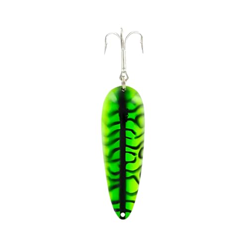 Dardevle Nickel Back Double Hook Skeeter 2/32 oz Fishing Spoons - color: ‎39-Mackerel Nickel