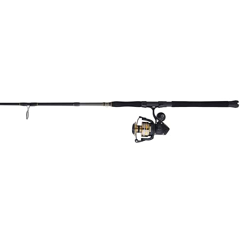 Penn Battle IV Spinning Reel and Fishing Rod Combo - size: 6000 Size Reel - 7' - Medium Heavy - 3pc, style: Battle IV
