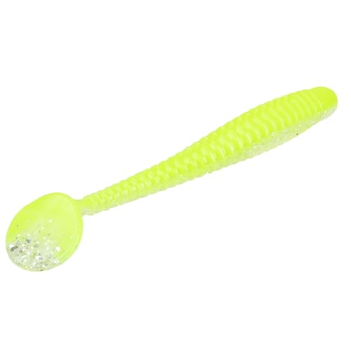 Strike King Rage Slim Swimmer Fishing Lure, Soft Plastic Swimbait, 4-Inches, 8-Pack - color: Silver Belly