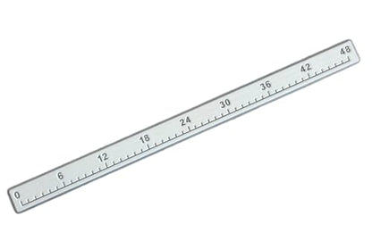 | Fish Ruler | SeaDek | 48 inch Fish Measurement Tool | Perfect for Boats and Kayaks | Cool Gray/Storm Gray - color: Cool Gray/Storm Gray