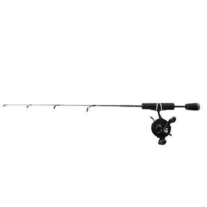 Nordic Legend Carbon Fiber Construction Ice Fishing Rod and Reel Combo with Stainless Steel Guide Loops, 26”/28”/30”/32”/36” Sensitive Ice Fishing Pole Ice Fishing Gear for Ice Fishing - size: 26'' Ice Fishing Reel&Rod