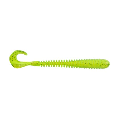 Berkley Berkley PowerBait Rib Worm - color: Citrus Blast