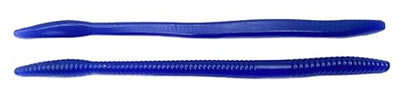Phat Pak Baits - Slinky Worm Zoom Trick Worm Style Straight Tail Floating Worm Bass Fishing Lure 20ct 6.5" - color: Black Grape