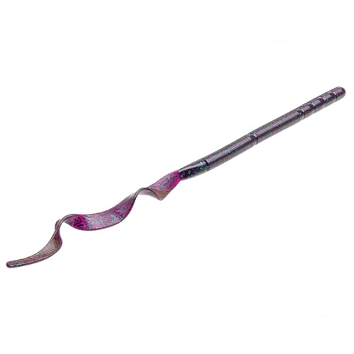 Strike King Zeus Worm Soft Bait - color: 42 - Junebug