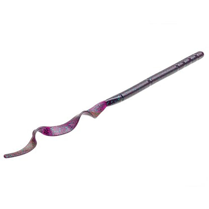 Strike King Zeus Worm Soft Bait - color: 42 - Junebug