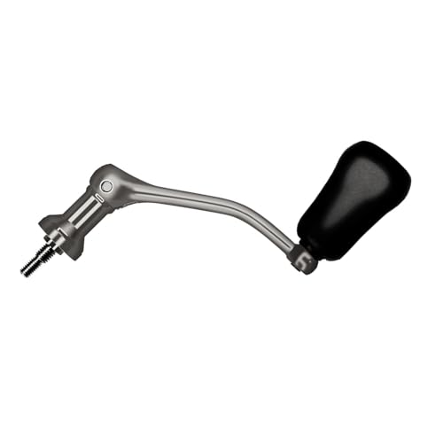 Double/Single Rockers Arm Fishing Reel Handle for Baitcasting Reel Screw-in Power Handle Grips Spinnings Reel Rockers