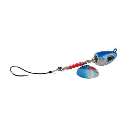 Berkley Bladed Rawler Jig - color: Blue Chrome, size: 3/4 oz - 1/0 Hook Size