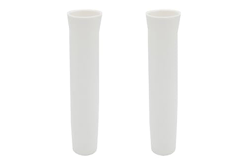 Vinland Marine Flared Fishing Rod Holder Insert Sleevespack of 2, Fishing Rod Holder Liner for Aluminum Rod Holder, for T Top Rod Holder, for clamp on Rod Holders for Boat
