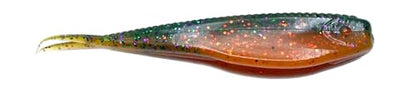 Phat Pak Baits - Micro Drunkin Shad Tiny Fluke Style LiveScope FFS Soft Jerkbait 2.5" 30ct Soft Plastic BFS Bass Fishing Lure - color: Bluegill