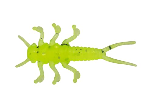 Eurotackle Stone Fly Micro Finesse Soft Plastic Lure - color: Chartreuse