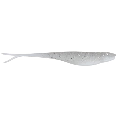 Strike King 3X Z Too Soft Jerkbait Fishing Lure, 5", Salt-Impregnated - color: Ice, size: 5"