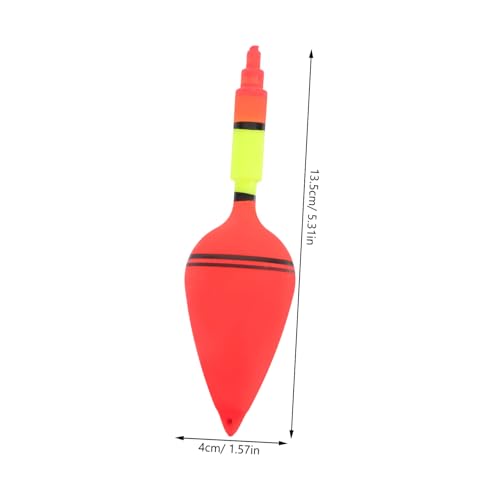 UPKOCH 1Set Artificial Fishing Bait Fishing Tackle with Buoy for Freshwater Saltwater Fishing Durable Bend Resistant Fishing Equipment for Bass Trout Fishing