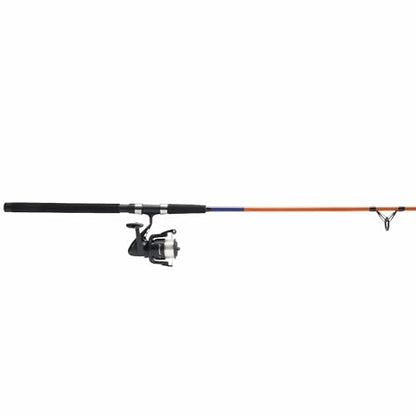 Shakespeare Catch More Fish Spinning Reel and Fishing Rod Combo with Kit - color: Catfish, style: 2024 Model
