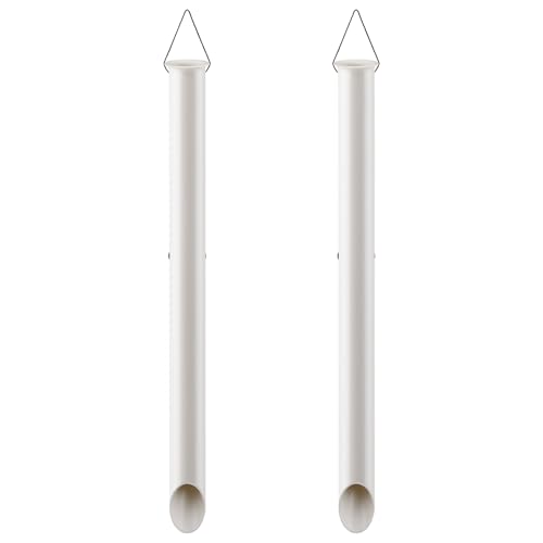 Dr.Fish PVC Sand Spike Surf Fishing Rod Holder, 27" Beach Fishing Surf Casting Rod Holder Portable Rod Stand for Beaches, Riverbanks and Sandy Shores