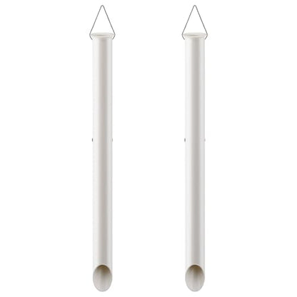 Dr.Fish PVC Sand Spike Surf Fishing Rod Holder, 27" Beach Fishing Surf Casting Rod Holder Portable Rod Stand for Beaches, Riverbanks and Sandy Shores
