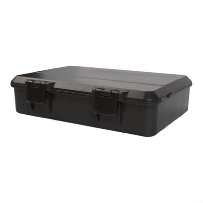 Carp Tackle Box Fishing Rig Organizer with Scale Terminal Tackle Storage for multi Compartment Bait Box Portable Gear Case Hook Swivel Holder Outdoor Angling Equipment for Small Parts Green