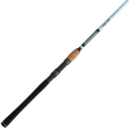 Ugly Stik Carbon Inshore Spinning Rod, Durable and Balanced Fishing Rod, 24-Ton Graphite Blank, Solid Graphite Tip for Increased Sensitivity - size: 7'6" - Medium - 1pc - 10-17lb