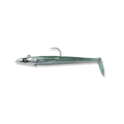Savage Gear Sandeel - color: Green Back, size: 7 in - 2 1/3 oz