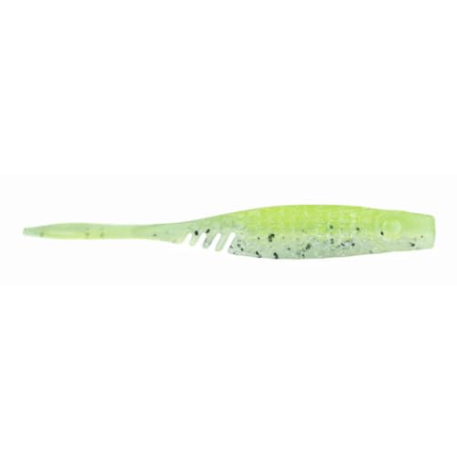 NetBait HexTek EKO Shad | 3″ & 4″ Soft-Plastic Swimbait | Shad Profile with HexTek Texture for Bass & Predators | Spot Remover, 4-Inch