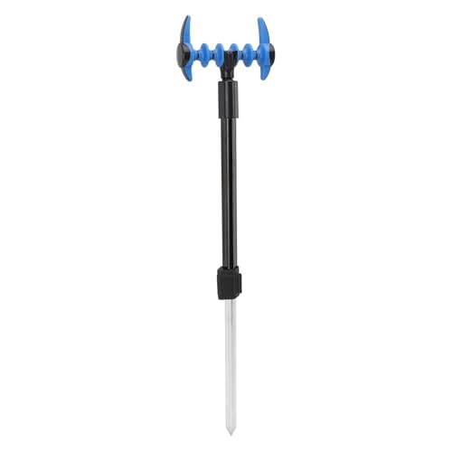 RiToEasysports Fishing Rod Bracket Set, High Strength Fishing Rod Holders 2 Pack with Telescoping Ground Spike, for Stand