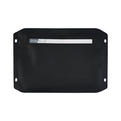 Plano StowAll Waterproof Zip Pouch, Medium, Charcoal, IPX7 Rated Dry Storage with Clear Window, Expandable Base, and Carabiner Loops - style: Medium Waterproof