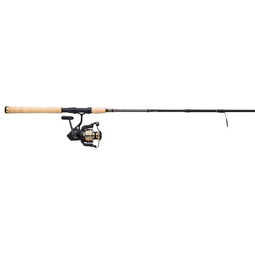 Penn Battle IV Spinning Reel and Fishing Rod Combo - size: 4000 Size Reel - 7' - Medium - 3pc, style: Battle IV