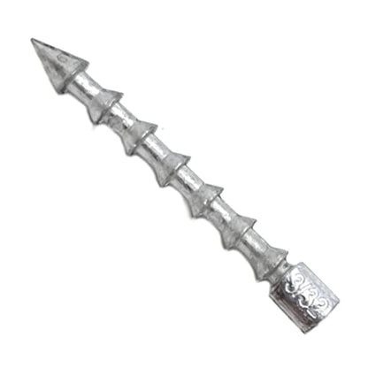 Reaction Tackle Nail Weights for Bass Fishing - Insert Pencil Sinkers for Wacky Rig, Neko Rig and Soft Plastic Lures - Freshwater and Saltwater - 25-Pack - size: 3/32 Oz (25 Piece)