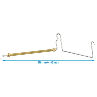 Rotary Whip Finisher Wire Threader, Hackle Plier, Bodkin, Fly Fishing Lure Making Accessories Fly Tying Tools Lures Making