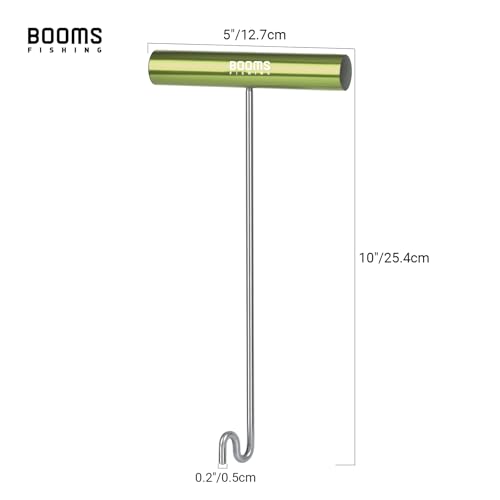 Booms Fishing R08 Fishing Hook Remover Tools Saltwater Dehooker Shark Hook Remover 10 inches - color: Green