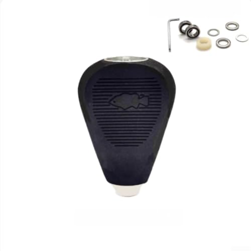 EVA Fishing Reel Knobs Compatible with for Daiwa DRT CQ200 Tatula 300For for Antares for Exsence for Stradic, Modified Giant Thunder Strong Handle Grips with Bearings and Hex Wrench