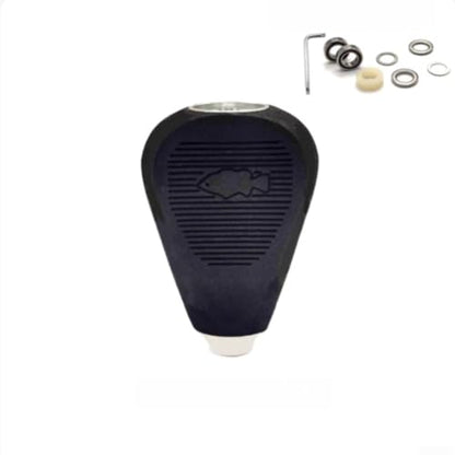 EVA Fishing Reel Knobs Compatible with for Daiwa DRT CQ200 Tatula 300For for Antares for Exsence for Stradic, Modified Giant Thunder Strong Handle Grips with Bearings and Hex Wrench
