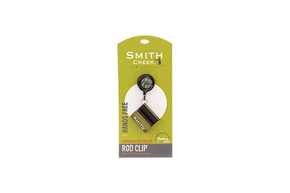 Smith Creek Rod Clip with Zinger - color: Green