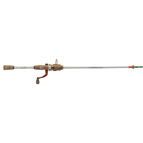 ProFISHiency 6' Krazy Rec Spincast Combo | Micro Spincast Reel | Aluminum Handle w/Cork Knobs | Pre-Spooled w/ 6lb Hi-VIZ - style: Krazy Rec Spinning Combo 5.2:1 Gear Ratio
