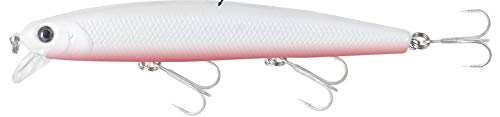 Calissa Offshore Tackle 110mm and 140mm California Inshore Fishing - Special Jerkbait Crankbait Surf Flash Fishing Salt Pro Lure Minnow Zebra MS Metallic Sardine Glow - size: 110mm, style: Nuclear Pink (Glow)