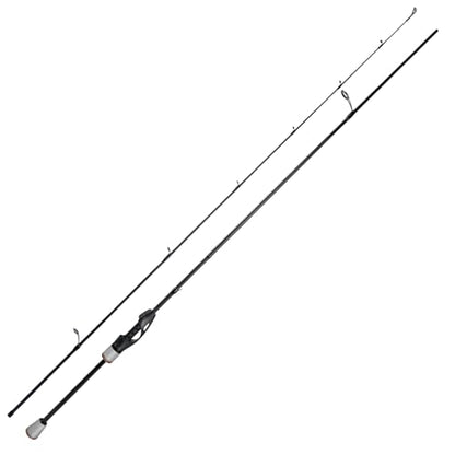 HANDING Pioneer Ultralight Spinning Rod & Casting Rod 2-Piece BFS Rod | Ultralight & Light Rod Finesse Fishing Rod for Trout Panfish Crappie Bluegill with 24T Carbon Fiber EVA Handle - size: 7' - Light - Fast