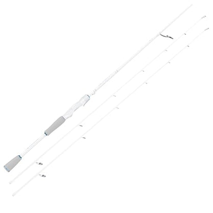 KastKing Centron Lite Twin Tip Rods, IM6 Graphite Blanks, Twin Tip Rods, Stainless Steel Guides with Ceramic Rings, Split or Full Rear EVA Handle Design, Drop Shot Hook Keeper - size: 6'0"- L- MF (2 Pcs+ Extra Tip), style: Spinning